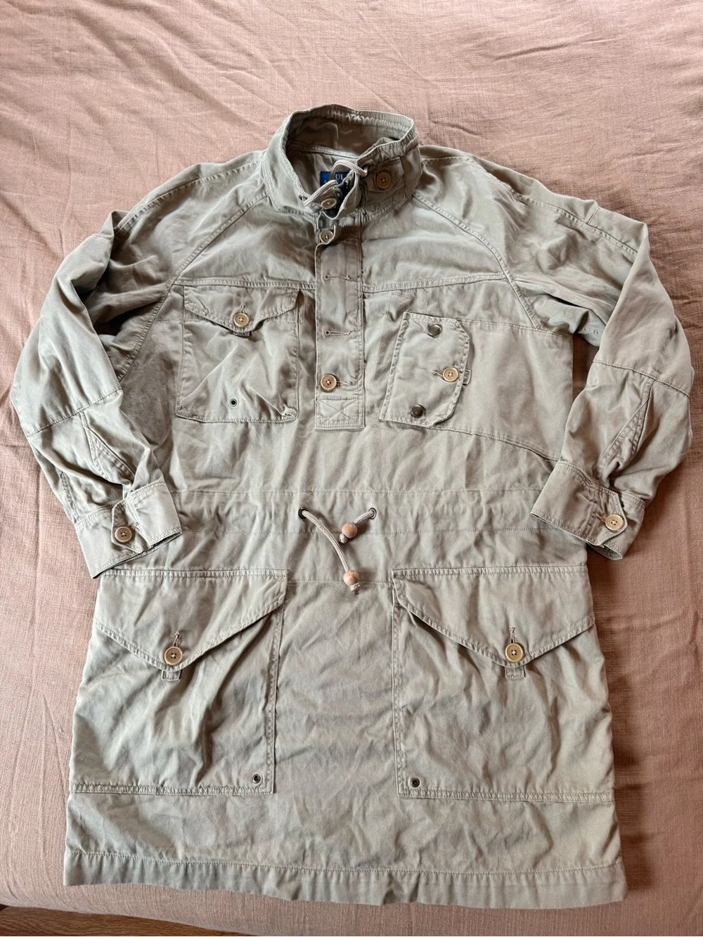 Ralph Lauren Sage Green Utility Anorak Jacket